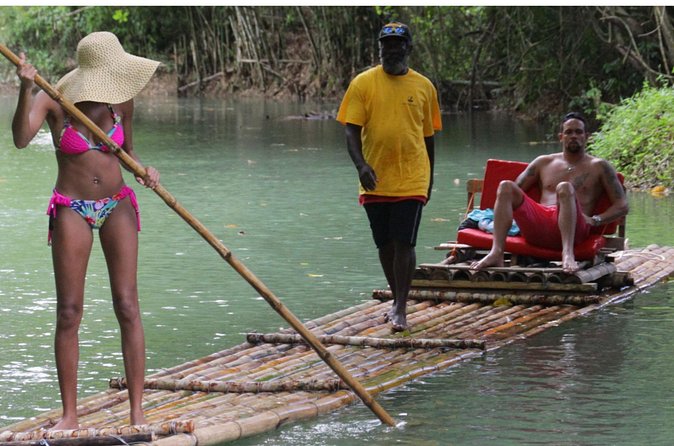Bamboo Rafting and horseback - Floating the White River by bamboo raft