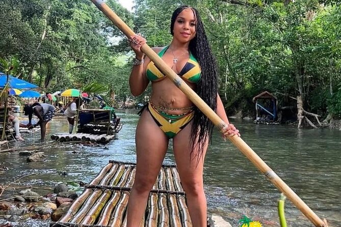 Bamboo Rafting and Limestone Massage at Lethe River Montego Bay - A gentle start at Lethe River
