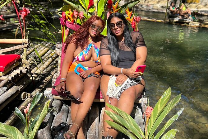 Bamboo Rafting and Limestone Massage in Montego Bay, Jamaica - The limestone foot massage and its warm river stones