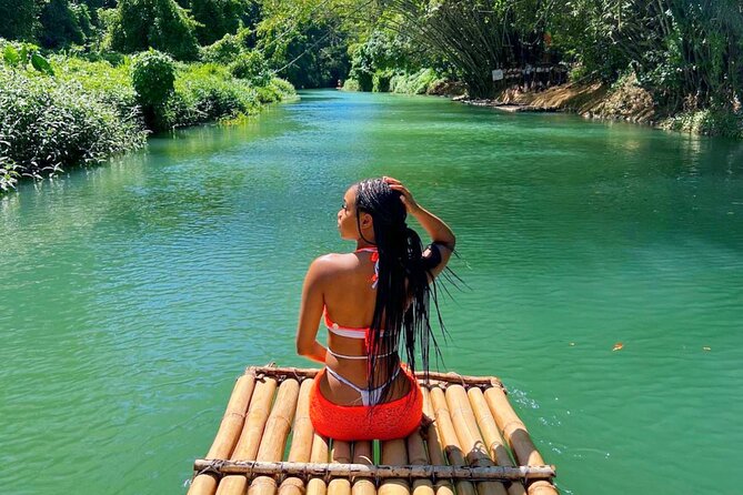 Bamboo Rafting at Martha Brae River & Lunch At Scotcheis - Private transport and the day’s pace