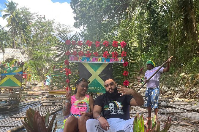 Bamboo Rafting, ATV and Ricks Café - Transportation included - Three Jamaican experiences in one package