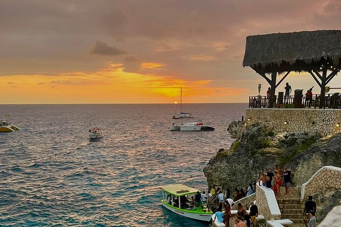 Bamboo Rafting, ATV & Ricks Cafe Combo Tour From Montego Bay - Sunset, music, and cliff jumping at Rick’s Cafe