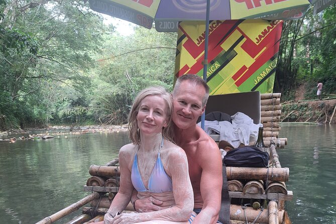Bamboo Rafting Experience in Jamaica - The limestone foot massage