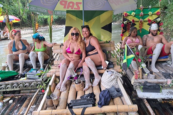 Bamboo Rafting Experience in Jamaica - Swimming and time with local people