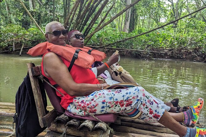 Bamboo Rafting Experience on the Martha Brea - Leaving Montego Bay for the Martha Brae