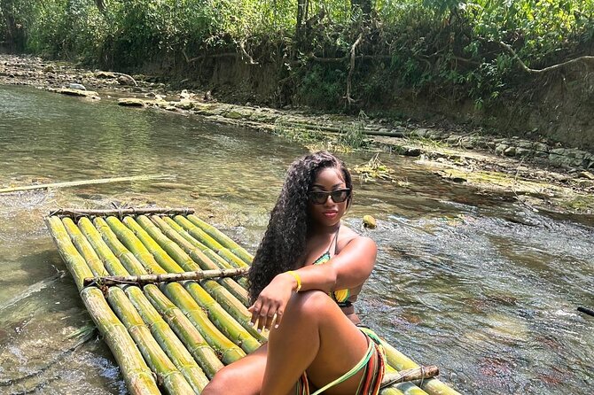 Bamboo Rafting & Horseback -dunns river Transportation Included - A river morning with a Jamaican rhythm