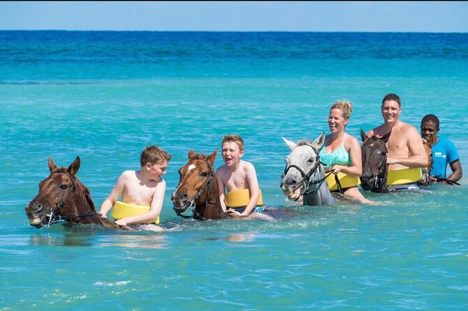 Bamboo Rafting & Horseback -dunns river Transportation Included - What the included transportation adds