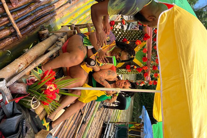 Bamboo Rafting & Horseback -dunns river Transportation Included - From raft to saddle in the same six-hour outing
