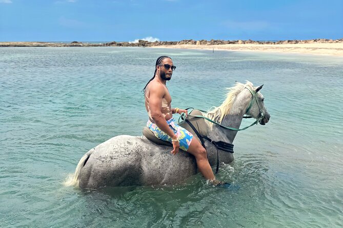 Bamboo Rafting & Horseback Ride n Swim Guided Tour in Montego Bay - Two Jamaican activities in one outing
