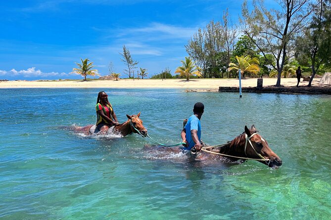 Bamboo Rafting & Horseback Ride n Swim Guided Tour in Montego Bay - Great River bamboo rafting at Lethe