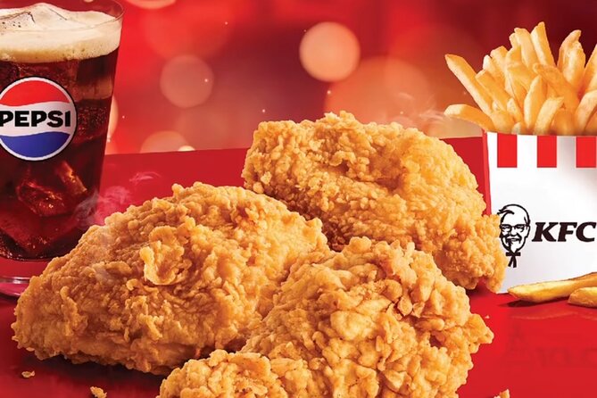 Bamboo Rafting, KFC stop and Souvenir Shopping with Transport - The KFC Stop Adds a Familiar Food Break