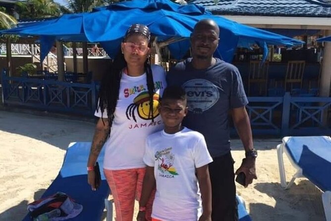 Bamboo Rafting Limestone Foot Massage/Negril 7 Miles Beach/Ricks Cafe Combo - Lethe’s bamboo raft and the limestone foot massage