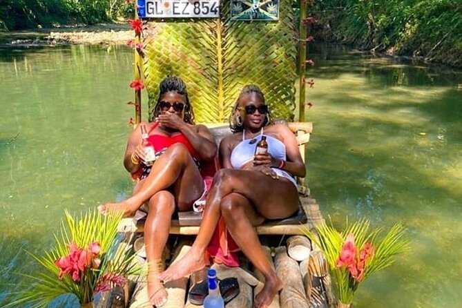 Bamboo Rafting, Limestone Foot Massage, Parasailing Private Tour - Parasailing above Jamaica’s western coast