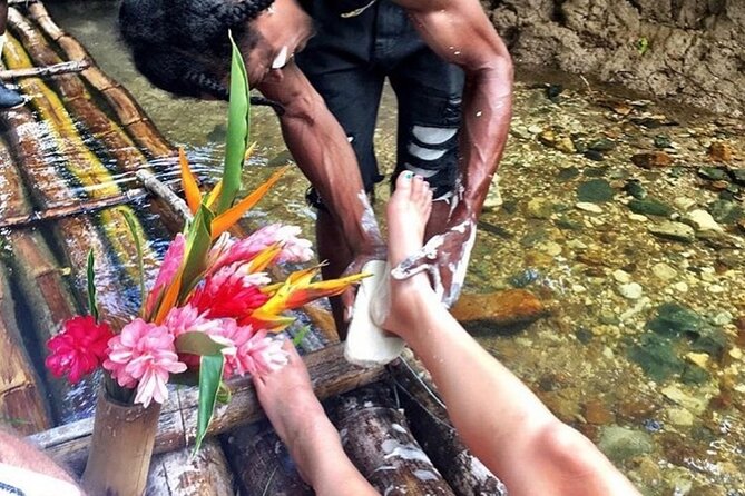 Bamboo Rafting, Limestone Foot Massage, Parasailing Private Tour - What the $255 price really covers