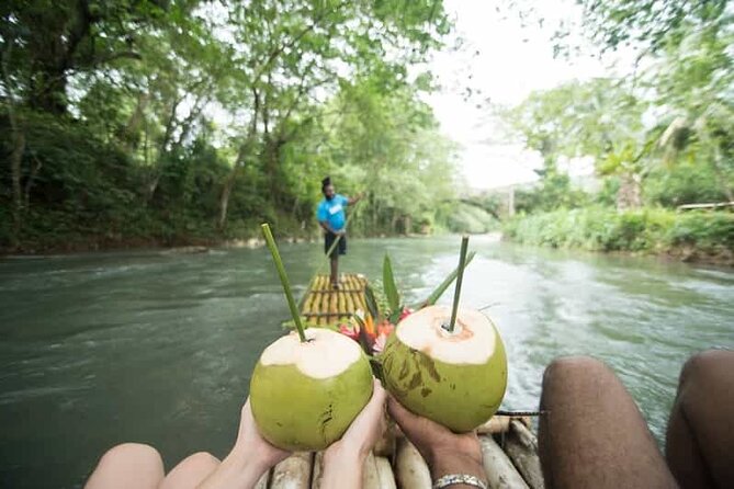 Bamboo rafting & limestone massage on the Great River!(lethe) - Food, Rum Punch, and Extra Purchases
