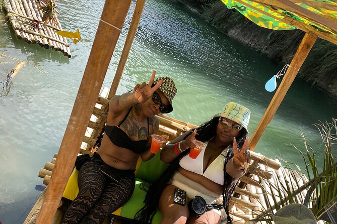 Bamboo Rafting Montego Bay - Photos and Captain Role Play