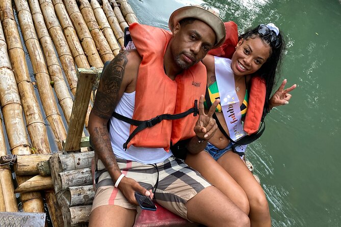 Bamboo Rafting Montego Bay - The Return Upstream and the End of the Visit