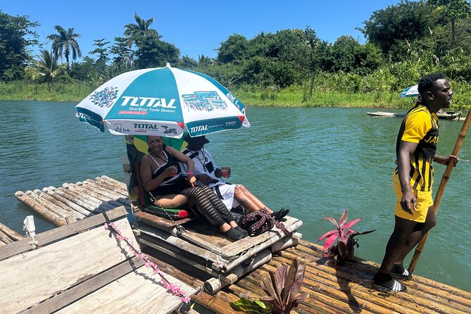 Bamboo rafting on the great river -Transportation only - Who will enjoy this most