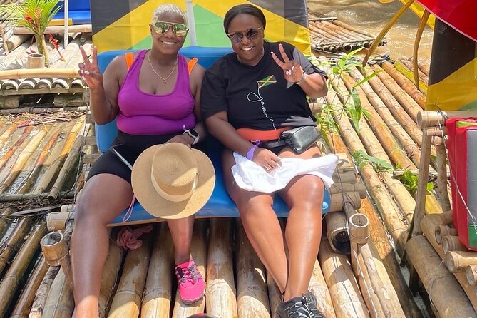 Bamboo Rafting w/ Limestone Massage Montego Bay Jamaica - The limestone foot massage