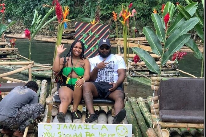 Bamboo Rafting With Foot Massage - Boarding the 30-foot bamboo raft
