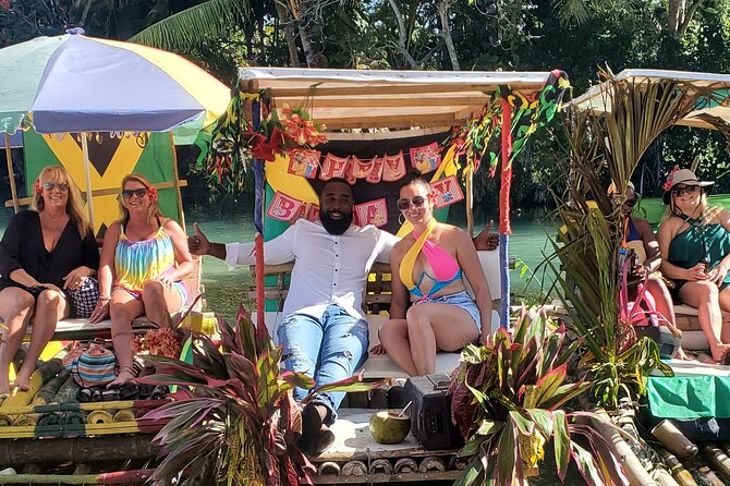bamboo rafting with limestone foot massage - Fruit, Herbs, and a Jamaican Community Visit