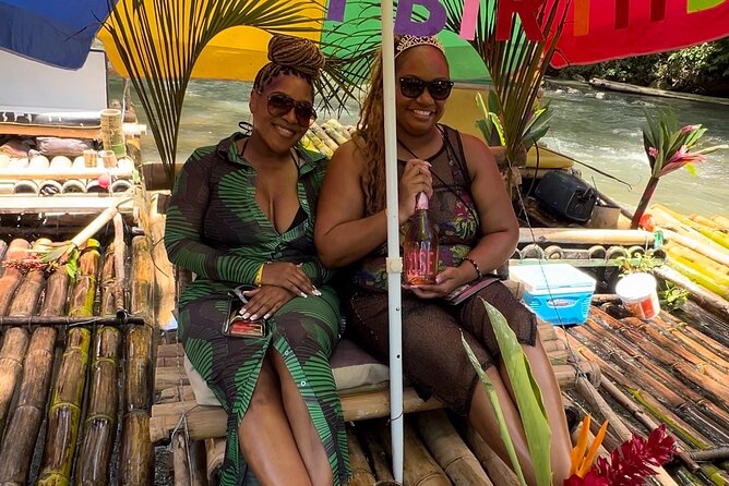 Bamboo rafting with limestone massage - Celebrations, music, and group atmosphere