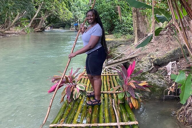 Bamboo River Rafting from Ocho Rios Jamaica - The White River ride, slow and scenic
