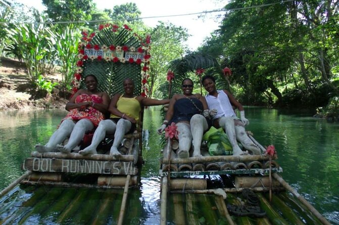 Bamboo River Rafting Limestone Foot Massage in Montego Bay Ja. - The driver can shape the entire day