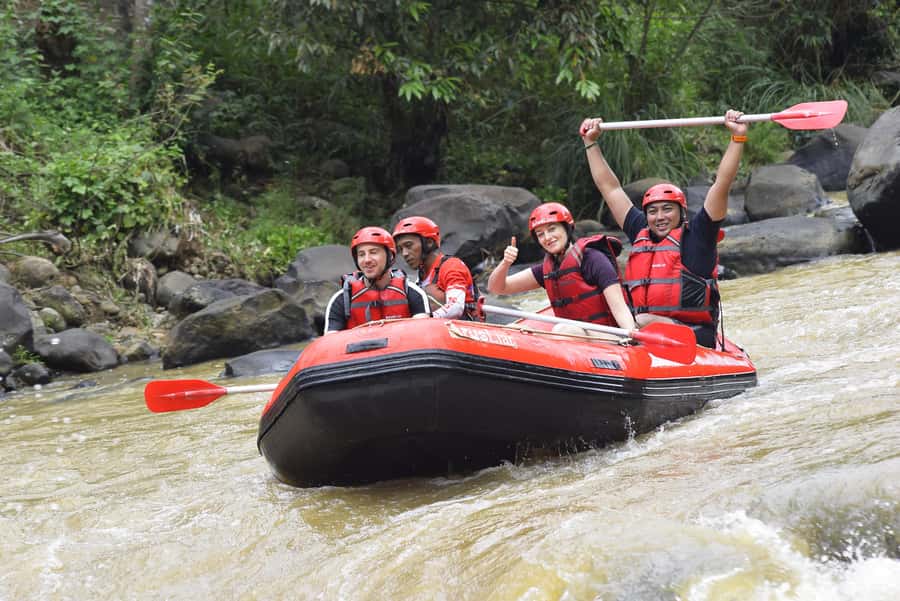 Bandung : Pangalengan River Rafting Adventure with Lunch - A proper Sundanese lunch afterward