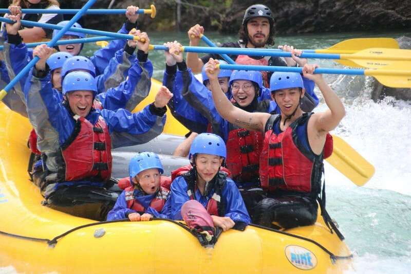 Banff: Afternoon Kananaskis River Whitewater Rafting Tour - Safety instruction before the first rapid