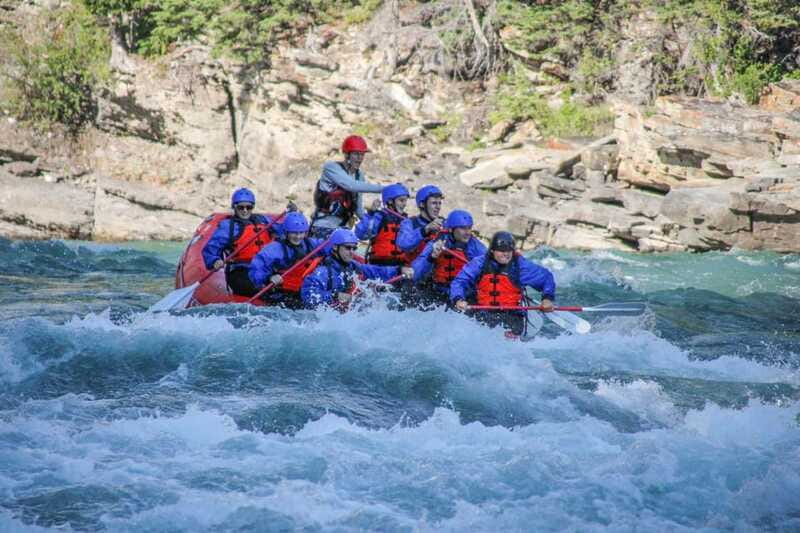 Banff: Horseshoe Canyon Whitewater Rafting Tour - The optional 8-foot and 30-foot cliff jumps