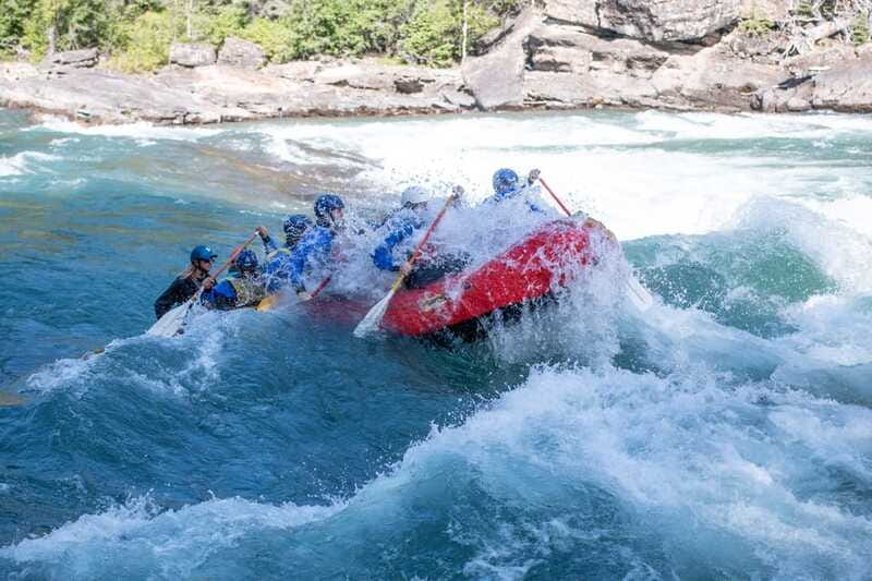 Banff: Horseshoe Canyon Whitewater Rafting Tour - Returning to base after the rapids