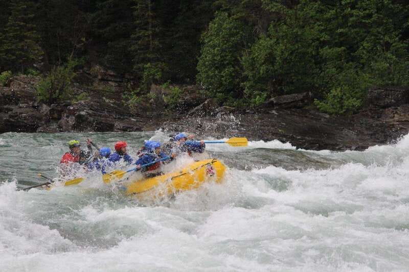 Banff: Morning Whitewater Rafting Tour in Horseshoe Canyon - The morning starts at Nakoda Lodge
