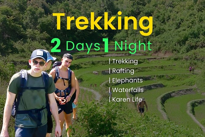 Best Seller | 2-Day Jungle Trek: Elephants, Raft & Karen Life - Key points about this Chiang Mai jungle trek