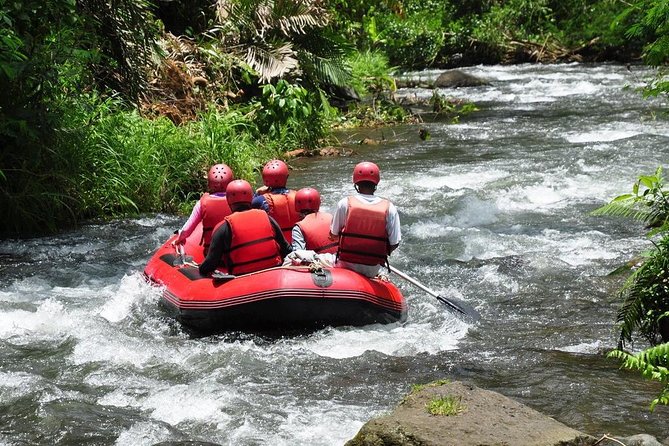 Best White Water Rafting in Bali - Finding the waterfall along the route