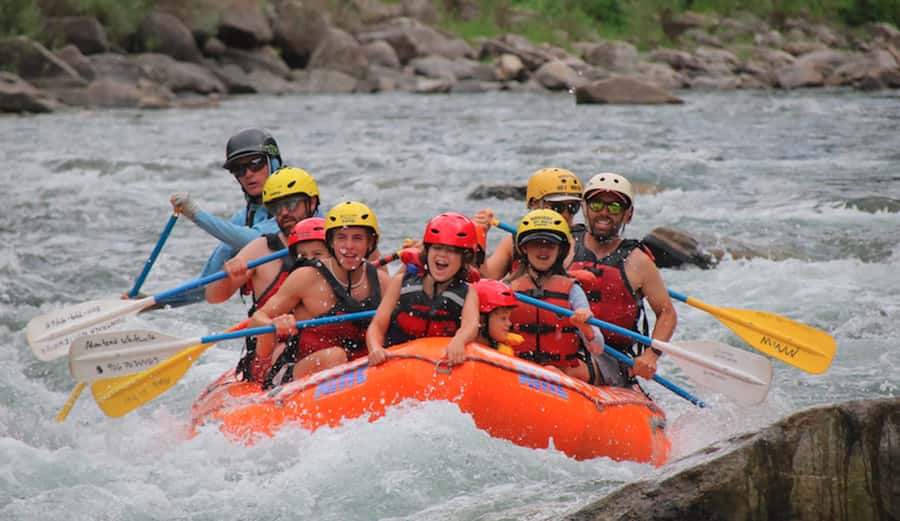 Big Sky: Half-Day Gallatin River (Class II-IV) Rafting Trip - The Mad Mile and changing water levels