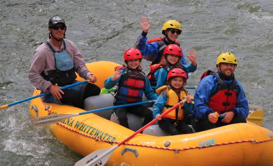 Big Sky: Half-Day Gallatin River (Class II-IV) Rafting Trip - The short shuttle and the safety talk