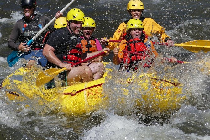 Bighorn Sheep Canyon Raft and Zipline - Class III Rapids, 9 Zip Lines, & lunch - What Class III rafting feels like here