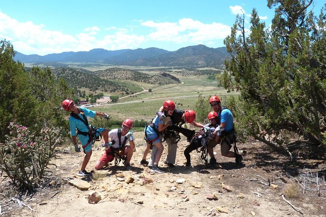 Bighorn Sheep Canyon Raft and Zipline - Class III Rapids, 9 Zip Lines, & lunch - The change from river to Royal Gorge plateau