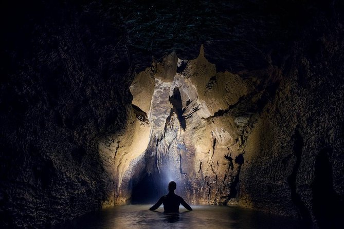 Black Labyrinth: Black Water Rafting - Private Tour from Auckland - Inside Ruakuri Cave for three cold-water hours