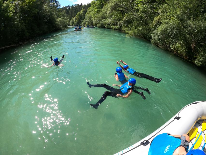 Bled: 3-Hour Family-Friendly Rafting Adventure - Swimming, splashing, and river games