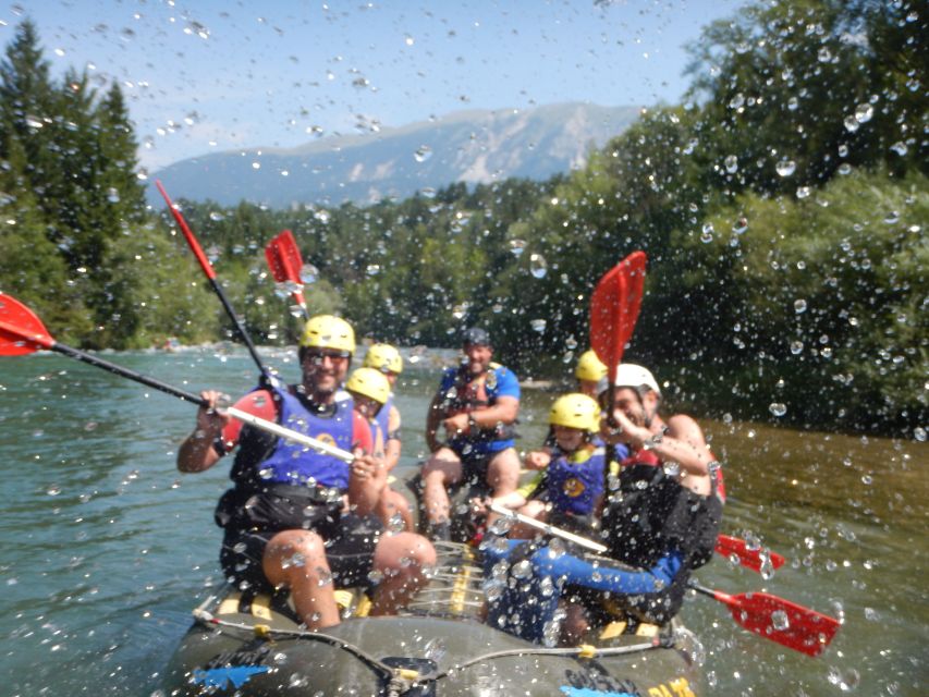 Bled-Rafting on Sava 13km - The scenery near Bled and Lesce