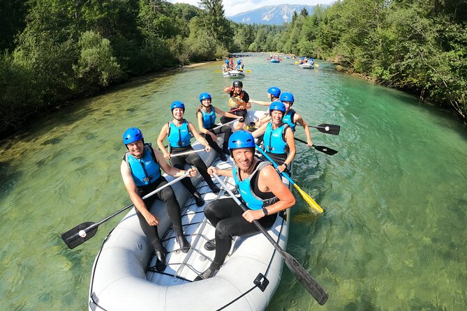 Bled Rafting - On the river: gentle rapids and Alpine views