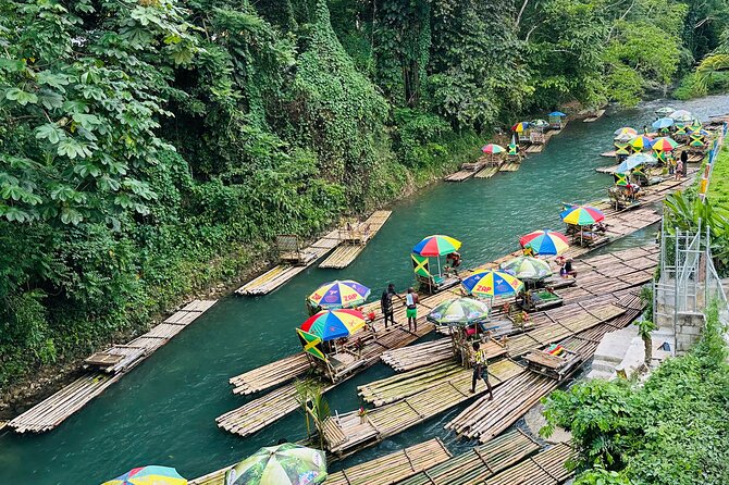 Blue Hole and bamboo rafting combo - Bamboo rafting: 45 minutes on the river