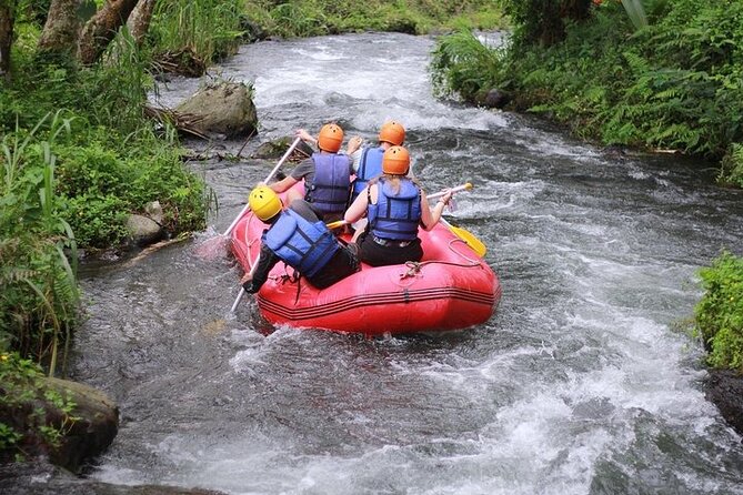 BMW Bali Rafting + Flying Fox at Telaga Waja River (LESS STAIRS) - Two Hours on the Fast Telaga Waja River