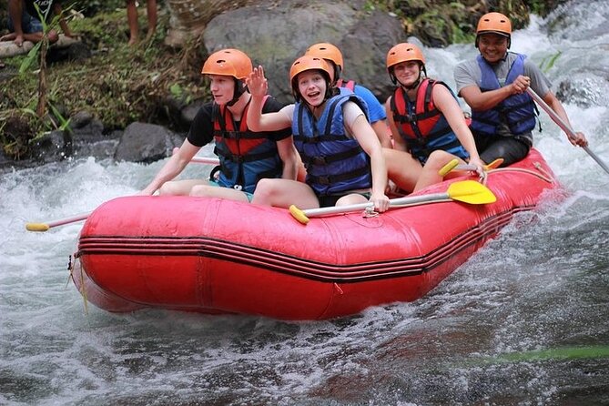 BMW Bali Rafting + Flying Fox at Telaga Waja River (LESS STAIRS) - Showers, Towels, and Lunch at 1:00 p.m.