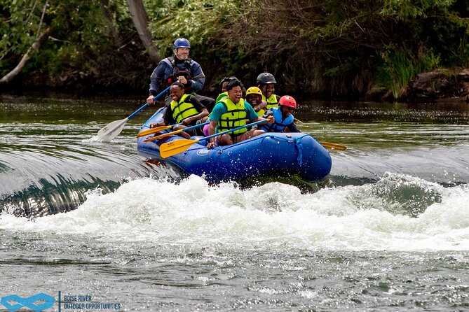 Boise River Guided Rafting, Swimming and Wildlife Tour - Floating through the Boise River corridor