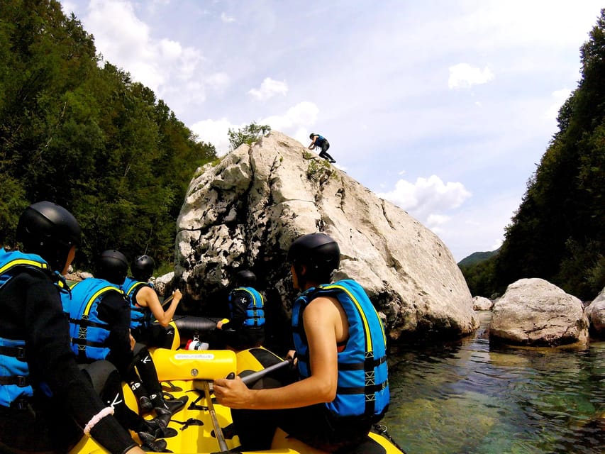 Bovec: Adventure Rafting on Emerald River Soča + FREE photos - Swimming pools, rapids, and Manhattan Rock