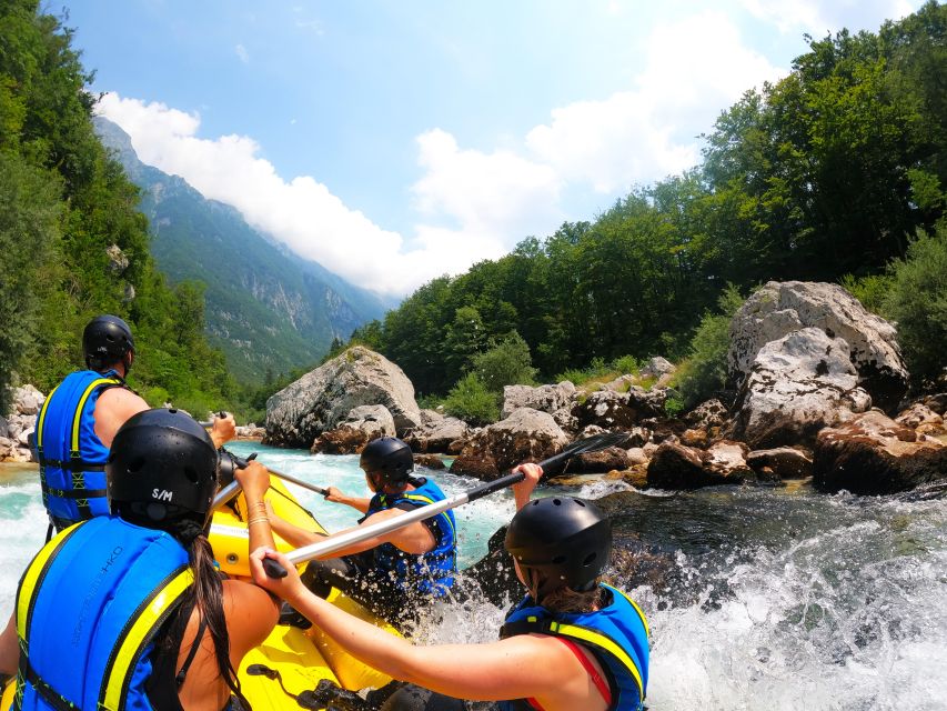 Bovec: Adventure Rafting on Emerald River Soča + FREE photos - How the guides shape the experience