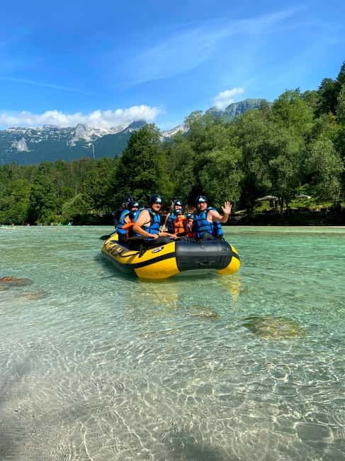 Bovec: Kinder Rafting on Soča River from 4years +FREE photos - The 20-minute safety briefing